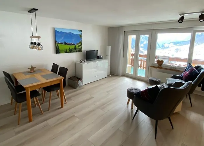 Modernes Wohlfühlstudio im Haus Eldorado mit Traumaussicht